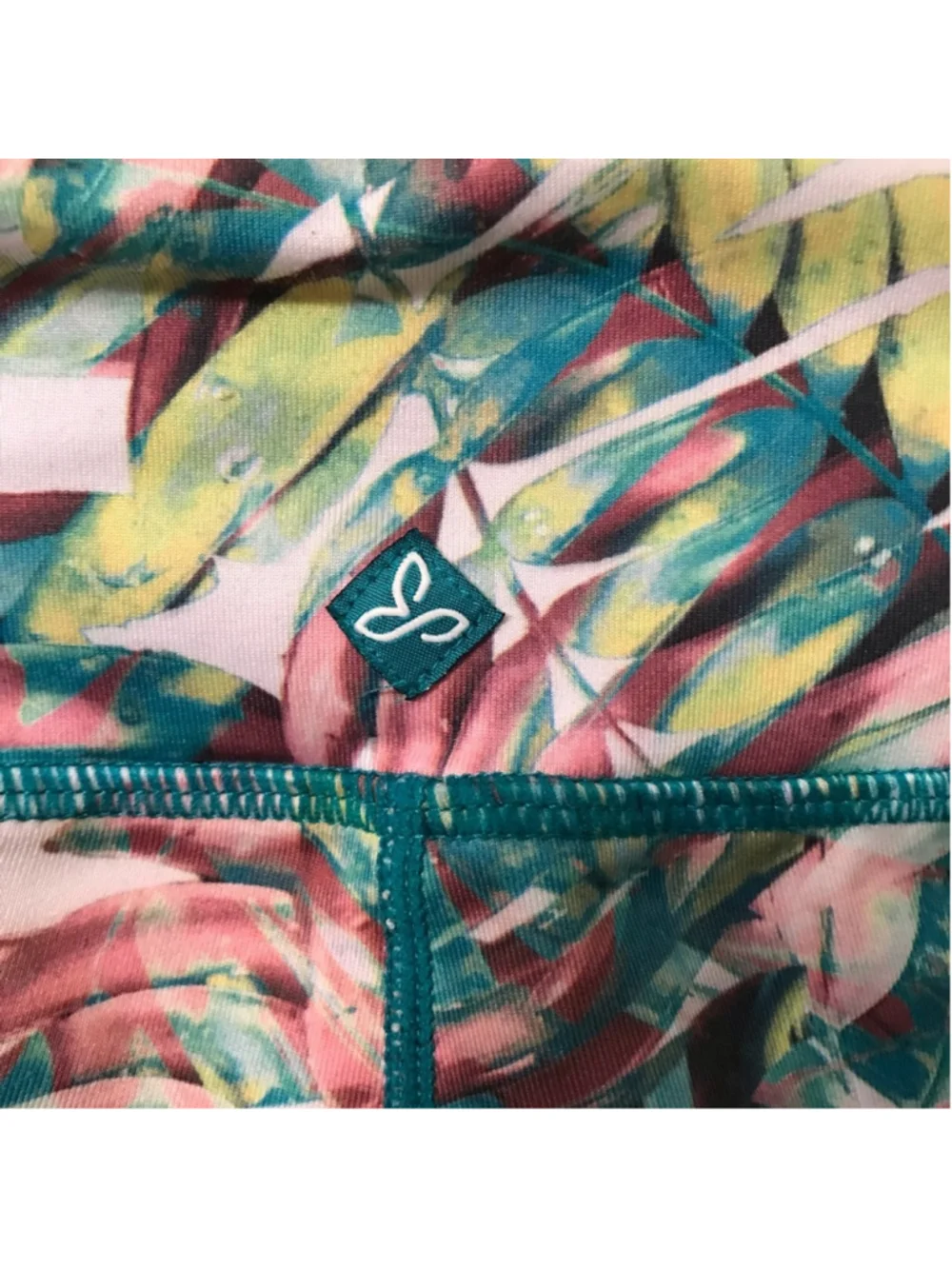 Prana Roxanne Dragonfly Paradise Print Capri Leggings